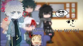 MHA React to MYN as part 11 [upl. by Nerita]