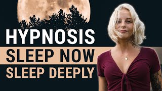 Fall Asleep in Minutes  Deep Sleep Meditation Hypnosis Female Voice [upl. by Seditsira879]