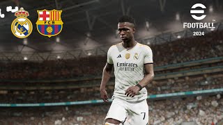 eFootball™ 2024  El Clasico  Real Madrid vs Barcelona  PC [upl. by Lleruj]