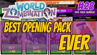 World Zombination  NEW PATCH 32 EPIC OPENING PACKS  Infected Part 28 [upl. by Thaddus]