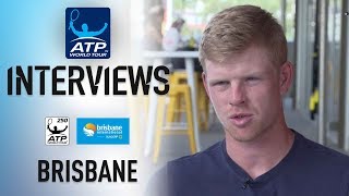 Interview Kyle Edmund Ready To Push Higher In 2018 [upl. by Salahcin]