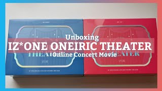 Unboxing IZONEs Online Concert Oneiric Theater Bluray and Kihno [upl. by Treboh141]