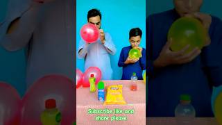 Blowing balloon challange  balloon fun  blow balloon quickly challenge  balloon blowing challenge [upl. by Gnuj]