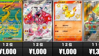 【3月21日相場】シャイニートレジャーex最新相場ランキング！【ポケカ相場】【Pokemon cards】 [upl. by Willms]