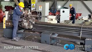 SPLIT CASE PUMP SHAFT PROCESSING [upl. by Storer]