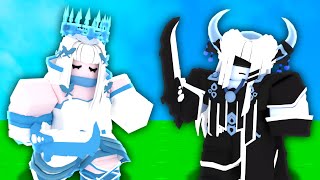 AERY vs NYX in Roblox Bedwars [upl. by Hsirt171]