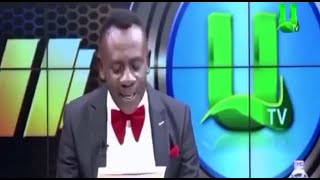 Ghanaian news reporter reads Bundesliga fixtures  Funny [upl. by Tatiania86]