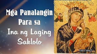 Mga Panalangin Para sa Ina ng Laging Saklolo Our Mother of Perpetual Help  Tagalog Novena Prayer [upl. by Zia]