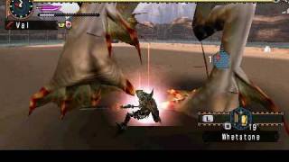 MHP2GMHFU HR7 Plesioth at Water Arena VS Longsword [upl. by Derte]