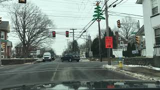 Driving around Perkasie and East Rockhill Pennsylvania [upl. by Laforge]