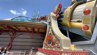 Hyperspace Mountain Private Queue Area Tour  Disneyland Paris [upl. by Yursa]