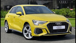 2024 Brand New Audi A3 10 TFSI 30 S line Sportback  Stoke Audi [upl. by Yerga124]