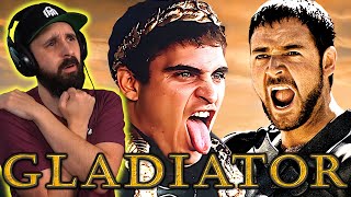 GLADIATOR REACTION  First Time Watching Movie Reaction [upl. by Sewoll282]