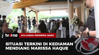 Suasana Rumah Duka Marissa Haque Istri Ikang Fawzi  AKIS tvOne [upl. by Nisbet648]