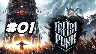 INÍCIO DO FIM DO PRIMEIRO CARVÃO AO PRIMEIRO GRUPO DE RECONHECIMENTO  Guia FrostPunk 1 [upl. by Nealah]