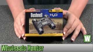 Bushnell H20 Waterproof Fogproof 10X25 Compact FRP Binoculars 131005 Shooting Unboxing [upl. by Cloutman]