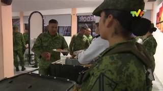 Actividades cotidianas de soldados del Ejército Mexicano [upl. by Chasse]