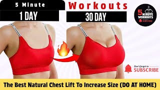 The Best Natural Chest Lift To Increase Size DO AT HOME By 5 Minute Workouts [upl. by Quinn407]