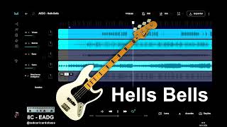 Hells Bells  ACDC Bass Cover audio [upl. by Kirch]