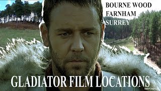 Gladiator Film Locations Revealed Germania Battlefield  Bourne Wood Farnham Surrey [upl. by Ennayk]