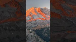 Magnificent Mount Rainier mountrainier pnw beautifuldestinations washington [upl. by Ociral]