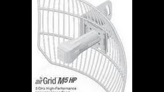 AirGrid M5hp Configuration with bridge mode in hindi [upl. by Nylirrej]