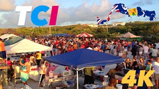 FISHFRY PROVIDENCIALES TURKS AND CAICOS ISLANDS  STREET TOUR 4K [upl. by Higinbotham878]