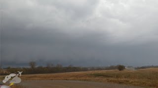 Developing Supercell Oskaloosa KS  10302024 [upl. by Analle]