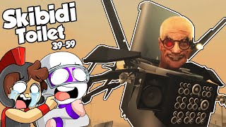 La HISTORIA de SKIBIDI TOILET 📺🚽 INVICTOR y MAYO REACCIONAN a SKIBIDI TOILET 39  60 😱 [upl. by Arlinda]