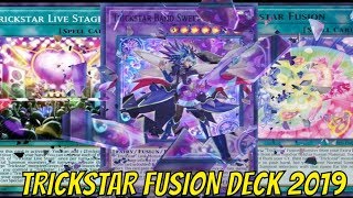 YGOPRO TRICKSTAR FUSION DECK 82019 [upl. by Akselav849]