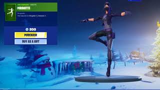 Pirouette  Fortnite Emote [upl. by Eugilegna]