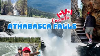 Part 6 Magnificent view to visit late upload Athabasca Falls​🇨🇦jasperJoyangsvlogjy4tf [upl. by Paola803]