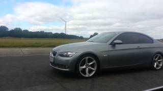 BMW 335D E92 400hp JS PERFORMANCE VS 335D Stage 2 Clastres 22092013 [upl. by Esined]