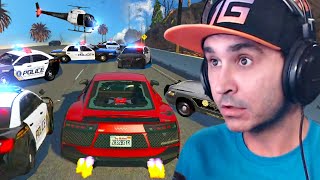 How Summit1g ESCAPES From ALL These Cops in GTA ProdigyRP [upl. by Manya]