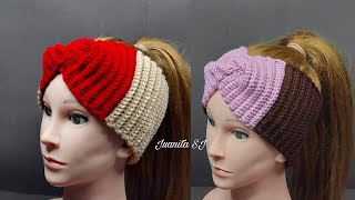 Cómo tejer turbante a crochet paso a paso [upl. by Sisi638]