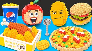 Gegagedigedagedago in the Lego Food World of Apu  Lego Food Adventures  Lego Apu and Friends [upl. by Goran]