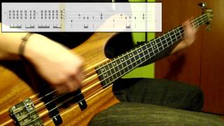 Red Hot Chili Peppers  Snow Hey Oh Bass Cover Play Along Tabs In Video [upl. by Thielen367]