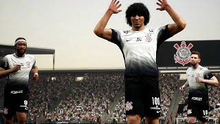 BRASILEIRÃO  EFOOTBALL 2025  GAMEPLAY [upl. by Aisatsanna379]