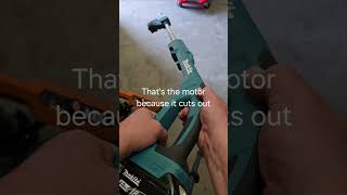 Makita grass trimmer bad motor visual inspection [upl. by Beryle217]