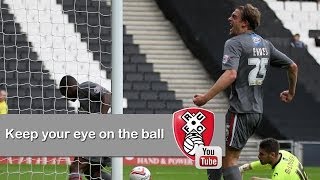 Rotherham v MK Dons own goal  Keep your eye on the ball [upl. by Anileba437]