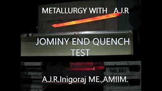 JOMINY END QUENCH TEST [upl. by Devol]