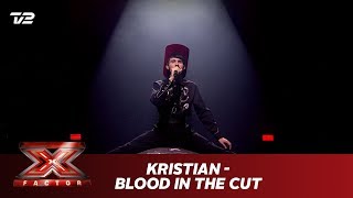 Kristian synger ’Blood In The Cut’  K Flay Live  X Factor 2019  TV 2 [upl. by Jehial]