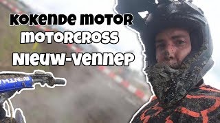 Kokende motor op de motocross NieuwVennep 2019  Vlog 10 [upl. by Hedvah]