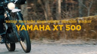 Yamaha XT500  Legendary Thumper [upl. by Fonz]