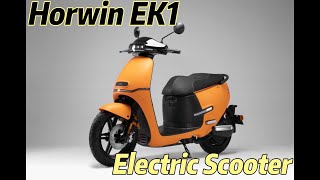 Horwin EK1 Electric Scooter [upl. by Henning]