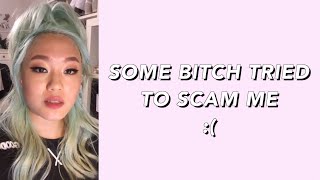 SnapchatStorytime  Bitch I Dont Fall For Your Scam [upl. by Oravla598]