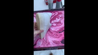 Comment peindre facile  💯 🔥 Hydro Dipping short [upl. by Rialcnis]