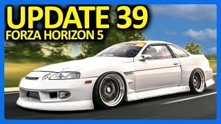 Forza Horizon 5  4 New Cars Horizon Backstage amp More FH5 Update 39 [upl. by Asin]