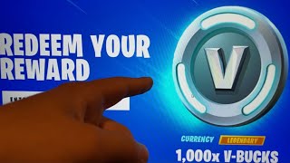 How to get free vbucks code [upl. by Seiuqram697]