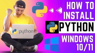 How to Install Python on Windows 10 11  UPDATED 2024 [upl. by Aneerahs204]